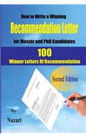 How to Write a winning Recommendation Letter for Master and PhD Candidates