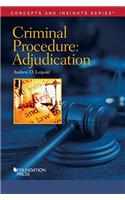 Criminal Procedure-Adjudication