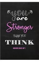 You Are Stronger Than You Think