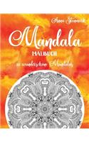 Mandala Malbuch: 25 wunderschöne Mandalas: Das orange Buch