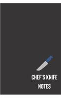 chef's knife notes