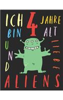 Ich bin 4 Jahre alt und liebe Aliens