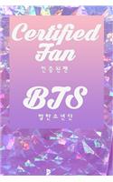 Ceritfied Fan BTS: Great gift for all seasons