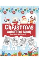 Christmas Coloring Book for Kids Ages 4-8