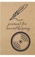 Journal for Record Keeping