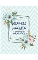 Sermon Prayer Notes