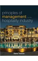 Principles of Management for the Hospitality Industry