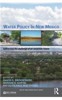 Water Policy in New Mexico