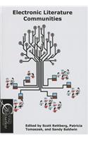 Electronic Literature Communities
