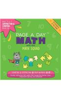 Page a Day Math Subtraction & Counting Book 11: Subtracting 10 from the Numbers 10-20