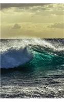 Smashing Waves On The Ocean Notebook