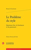 Le Probleme Du Style