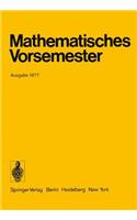 Mathematisches Vorsemester: Ausgabe 1977: Ausgabe 1977