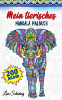 Mein tierisches Mandala Malbuch