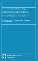 Sicherheit, Vielfalt, Solidaritat. Ein Neues Paradigma Des Verfassungsrechts?