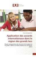 Application Des Accords Internationaux Dans La Région Des Grands Lacs: (Omn.Univ.Europ.)