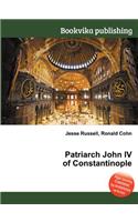 Patriarch John IV of Constantinople