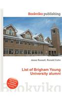 List of Brigham Young University Alumni