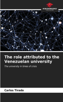 role attributed to the Venezuelan university