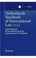 Netherlands Yearbook of International Law 2012