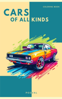 Cars of all Kinds: Coloring book