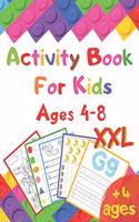 Activity Book For Kids Ages 4-8 XXL