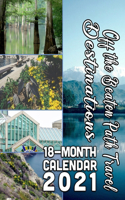 Off the Beaten Path Travel Destinations 18-Month Calendar 2021