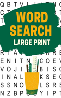 Word Search Large Print: Large Print Word Search Books for Seniors and Adults (Vol. 19)