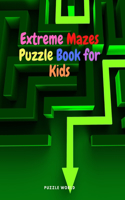 Extreme Mazes Puzzle Book for Kids