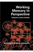 Working Memory in Perspective