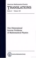 One-dimensional Inverse Problems of Mathematical Physics