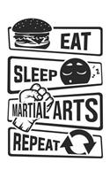 Eat Sleep Martial Arts Repeat