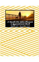 21 Month Pet Sitter Planner & Appointment Book March 2019 - December 2020: Canine Appointment Book for Dog Business Owners