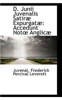 D. Junii Juvenalis Satir Expurgat