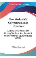 New Method Of Correcting Lunar Distances