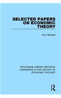 Selected Papers on Economic Theory