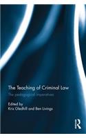 Teaching of Criminal Law