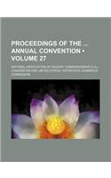 Proceedings of the Annual Convention (Volume 27): (English)