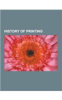 History of Printing