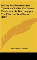 Beitrag Zur Kenntniss Des Terrain a Chailles Und Seiner Zweischaler in Der Umgegend Von Pfirt Im Ober-Elsass (1882)