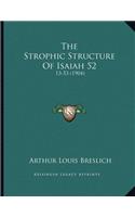 The Strophic Structure Of Isaiah 52