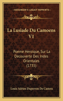 La Lusiade Du Camoens V1