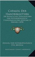 Catalog Der Handbibliothek