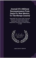 Journal Of A Military Reconnaissance From Santa Fe, New Mexico, To The Navajo Country