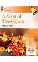 A Song of Thanksgiving