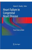 Heart Failure in Congenital Heart Disease: