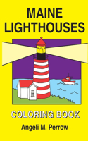 Maine Lighthouses Coloring Book