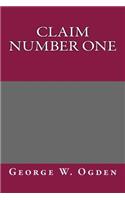 Claim Number One