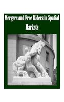 Mergers and Free Riders in Spatial Markets