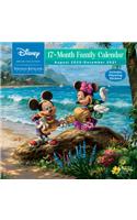 Disney Dreams Collection by Thomas Kinkade Studios: 17-Month 2020-2021 Family Wa